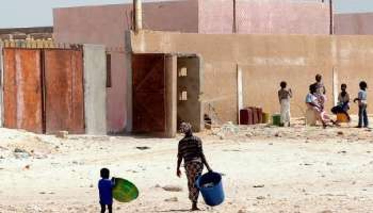 Une prison à Nouadhibou, en Mauritanie. © AFP