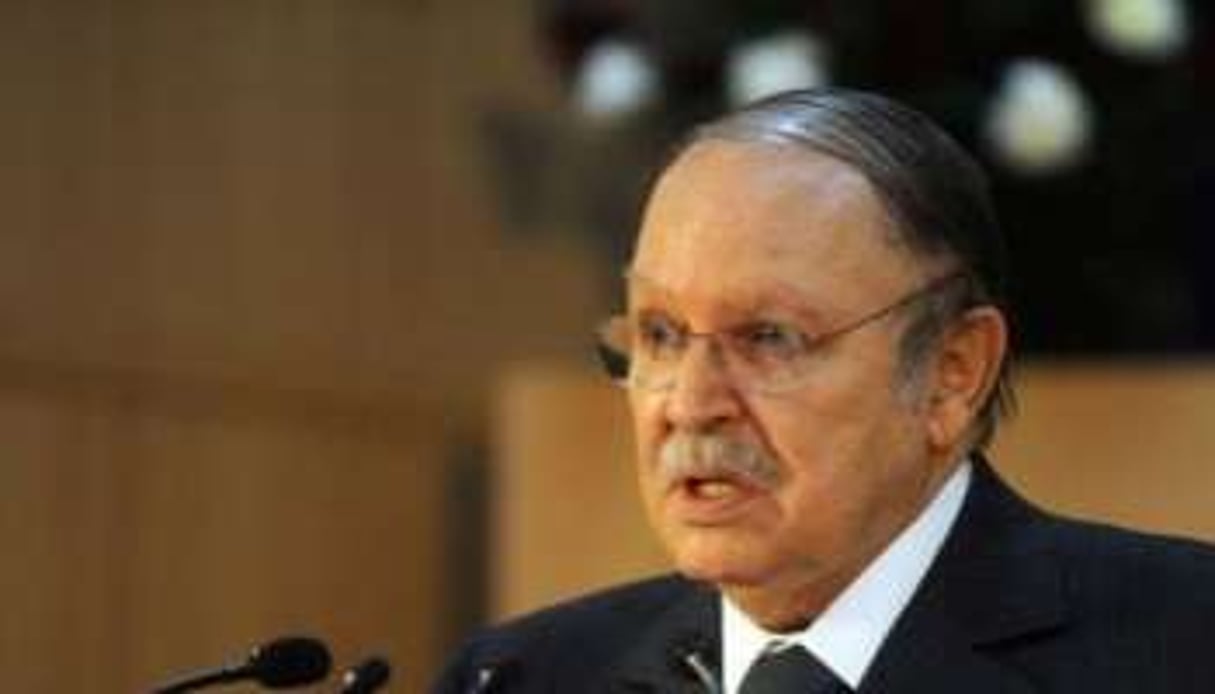 Le président algérien Abdelaziz Bouteflika, le 14 décembre 2011 à Laghouat. © AFP