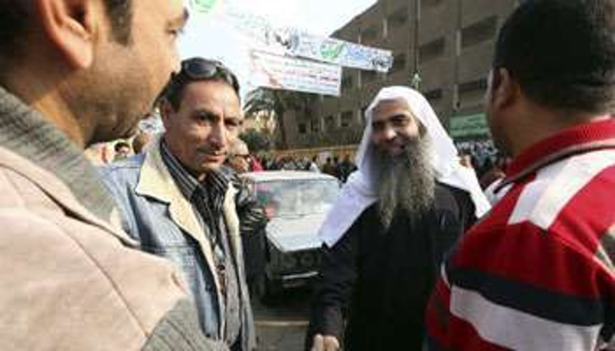 Abo el-Maty, candidat du parti salafiste Al-Nour au Caire. © Reuters