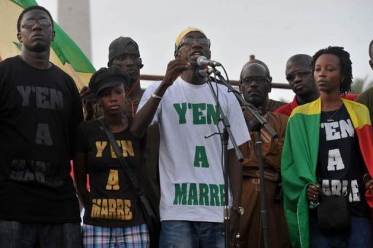 Sénégal: « Y’en a marre » sort une chanson contre la candidature de Wade © AFP