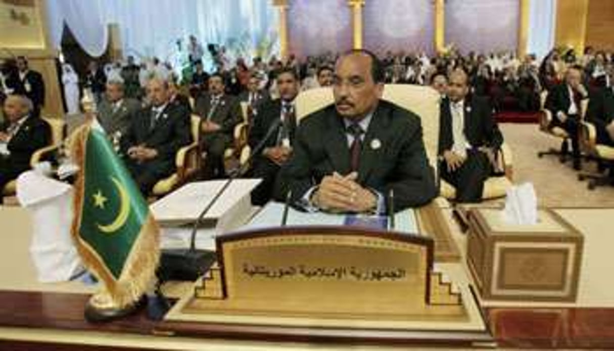 Le président mauritanien Mohamed Ould Abdelaziz. © Ahmed Jadallah/Reuters