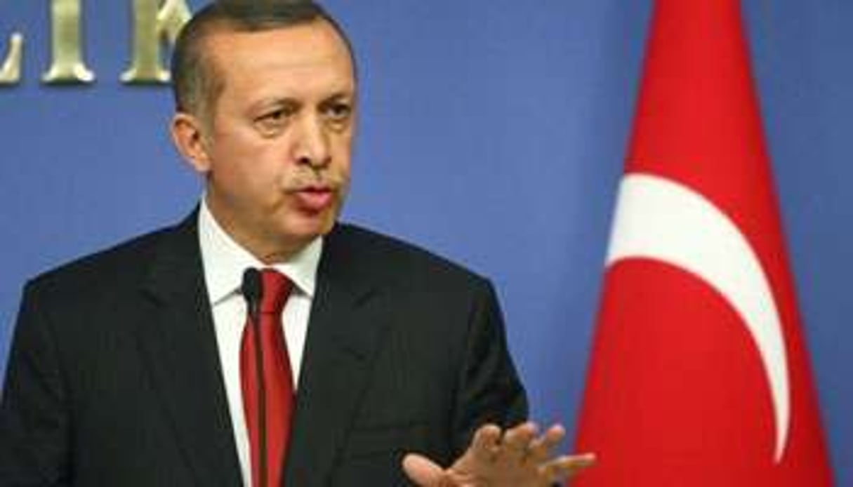 Le Premier ministre turc Tayyip Erdogan, le 22 décembre 2011 à Ankara. © AFP
