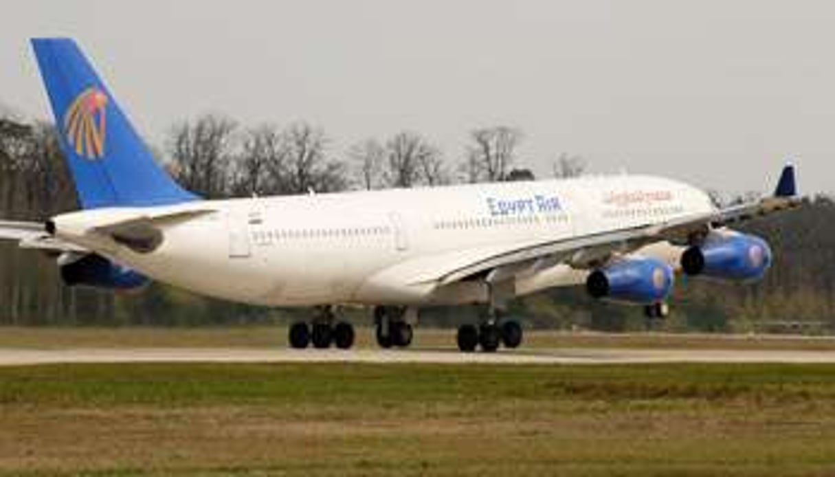 Un A340 de la compagnie Egyptair © Wikipedia