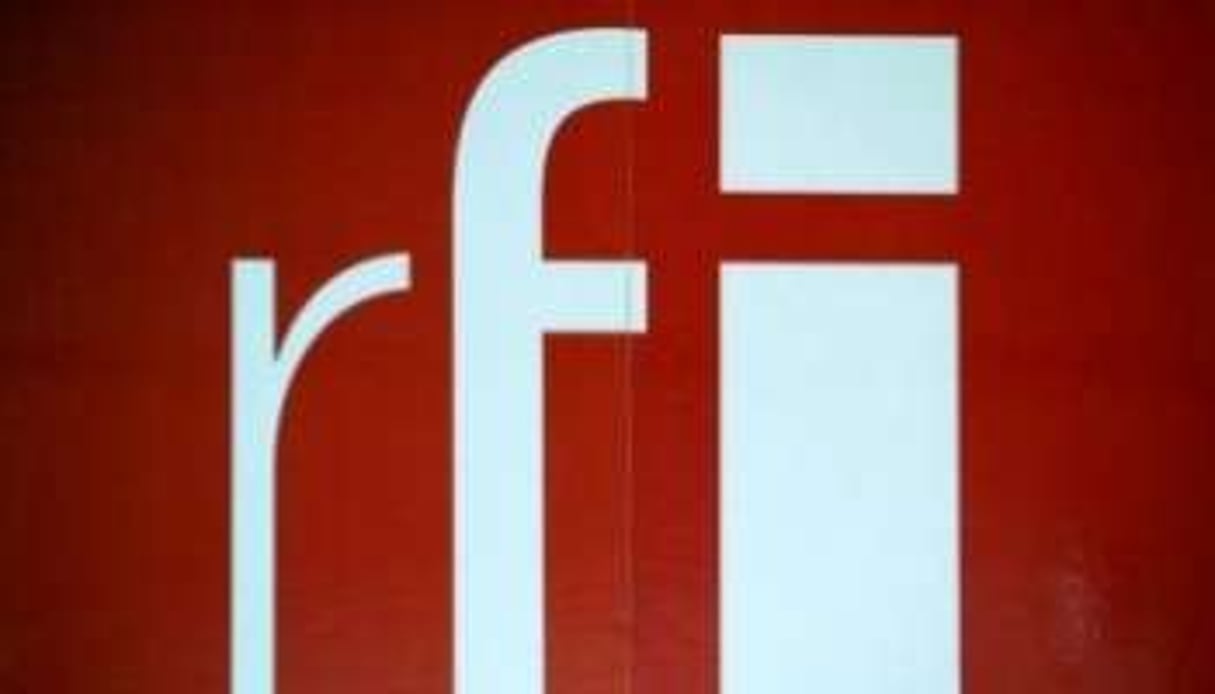 Le logo de Radio France Internationale (RFI). © AFP