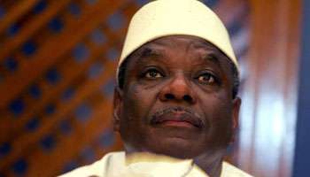 L’ex-Premier ministre malien Ibrahim Boubacar Keïta, en mai 2007 à Bamako. © AFP