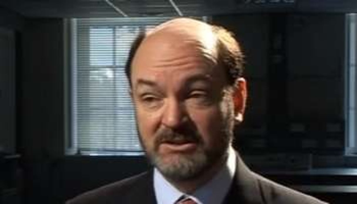 Andrew Burns, le responsable du groupe des perspectives de développement de la Banque mondiale. © Capture d’écran de la BBC