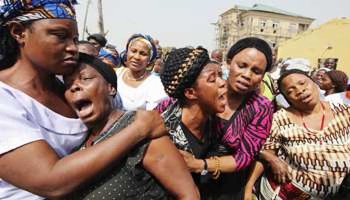À Madalla, un attentat contre une église a fait 44 morts le jour de Noël. © Afolabi Sotunde/Reuters