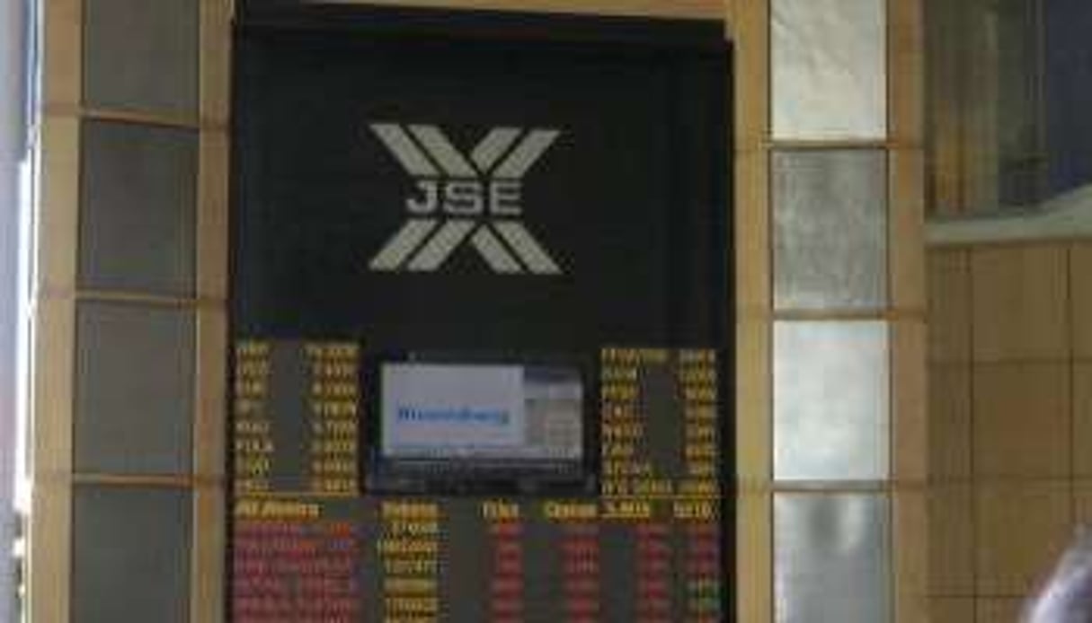 Seuls 59 miniers étaient cotés au Johannesburg Stock Exchange fin 2010. © D.R.