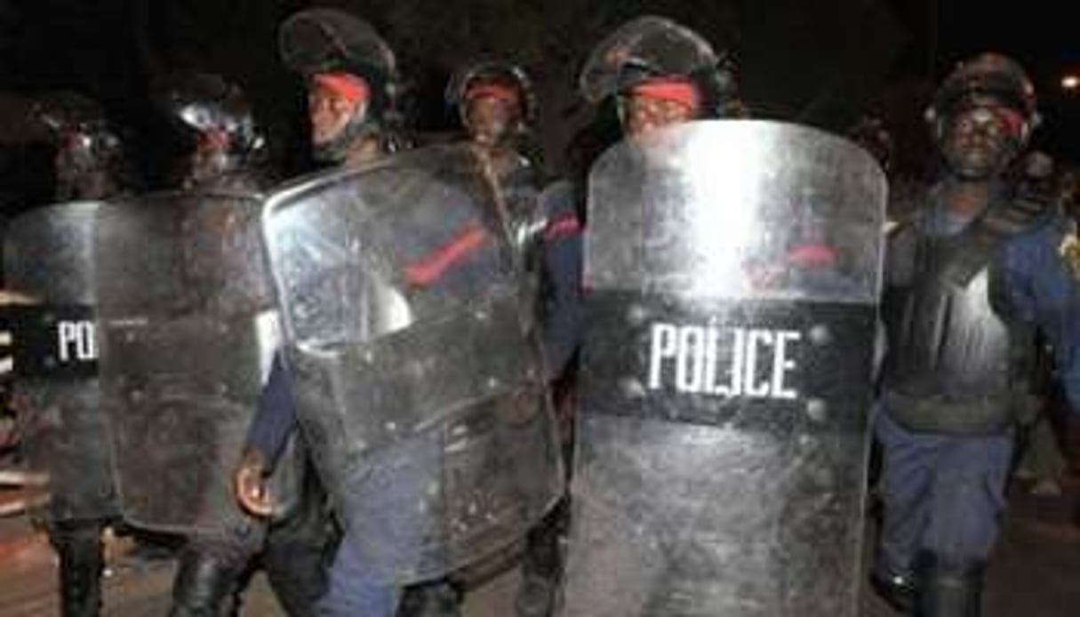Des policiers sénégalais. © AFP