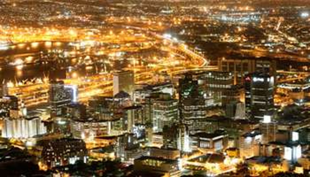 La ville de Cape Town, en Afrique du sud. © Reuters