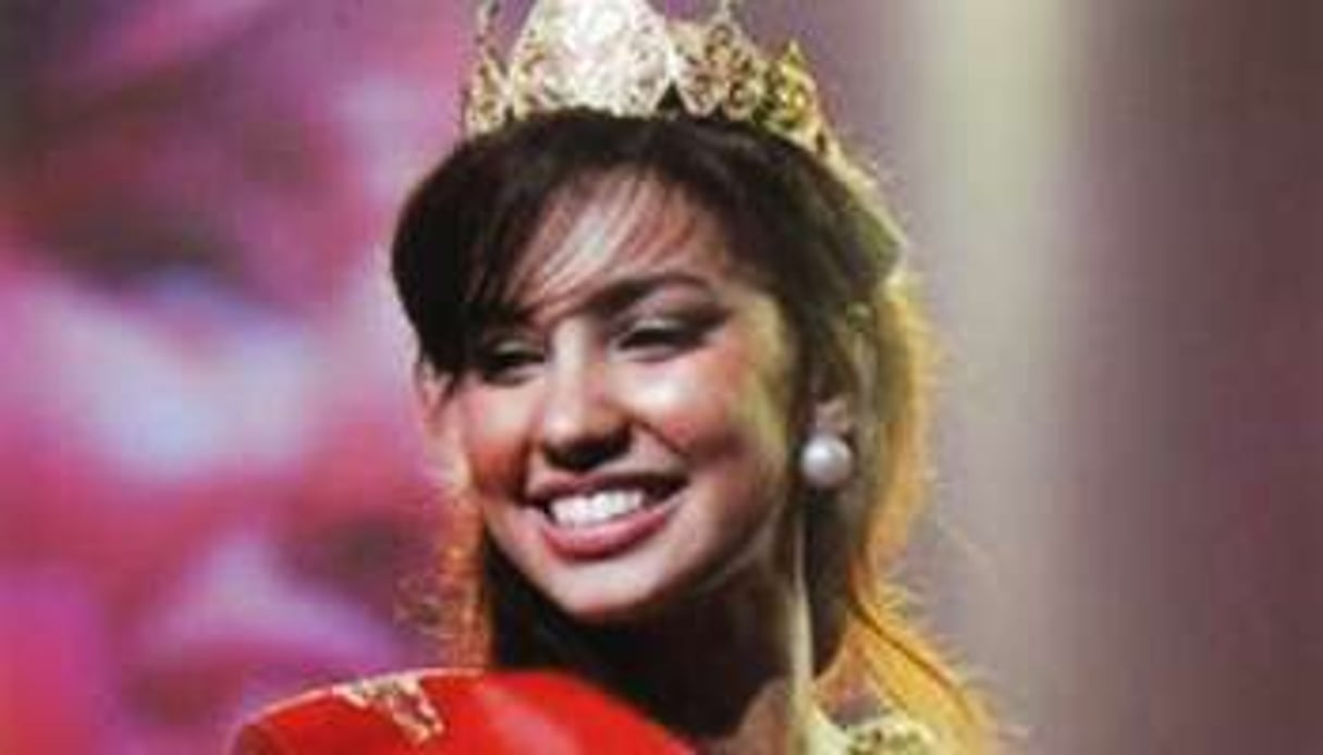 La Casablancaise Sara Mouatamid, élue Miss Maroc le 4 février. © D.R