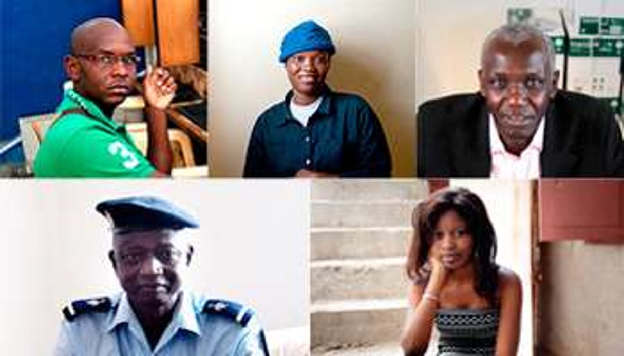 Des Sénégalais racontent pour qui et pourquoi ils voteront à la présidentielle du 26 février. © Émilie Régnier pour J.A.