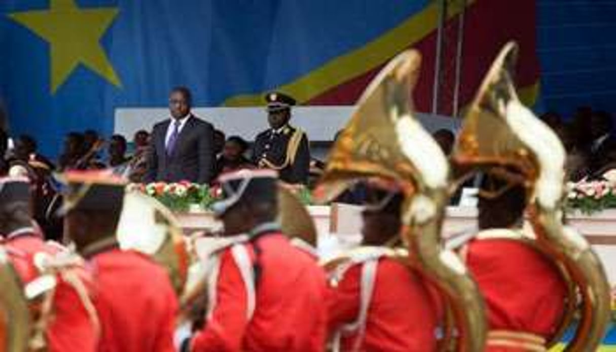 L’investiture du président de la république démocratique du Congo Joseph Kabila le 20 décembre. © AFP