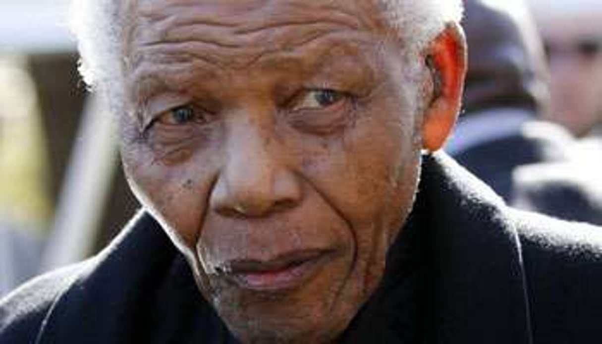 L’ancien dirigeant sud-africain, Nelson Mandela, le 17 juin 2010 à Johannesburg. © AFP