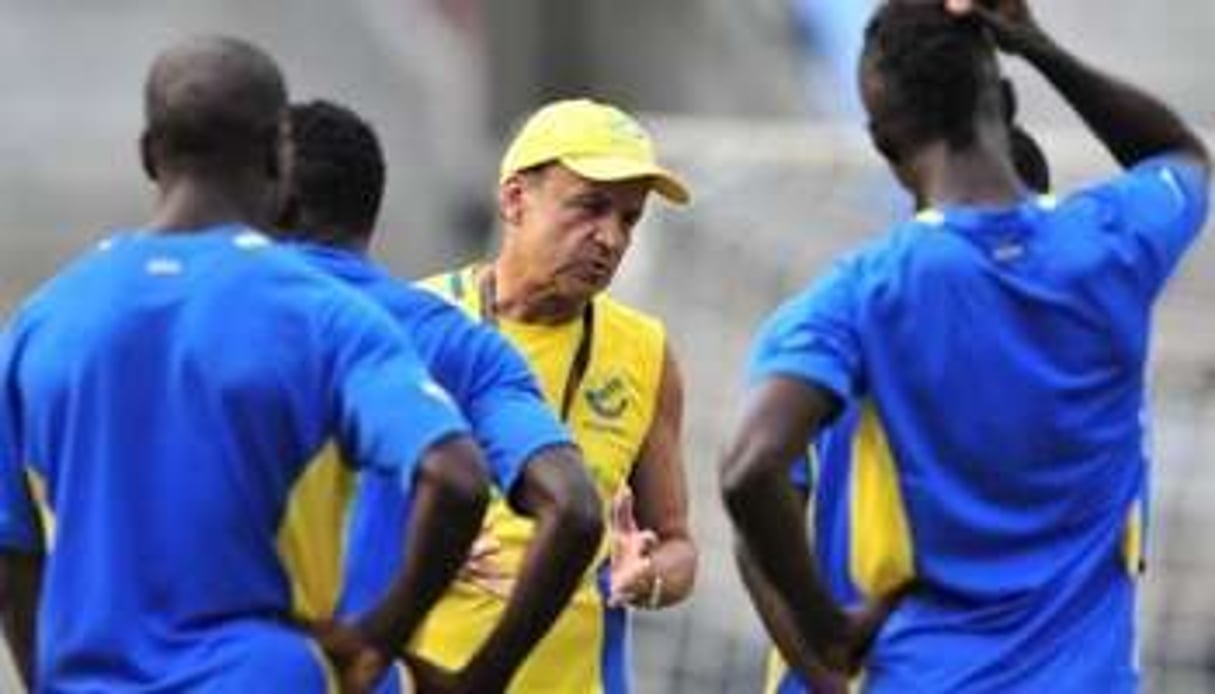 Gernot Rohr est sous contrat avec l’équipe du Gabon jusqu’au 29 février. © AFP
