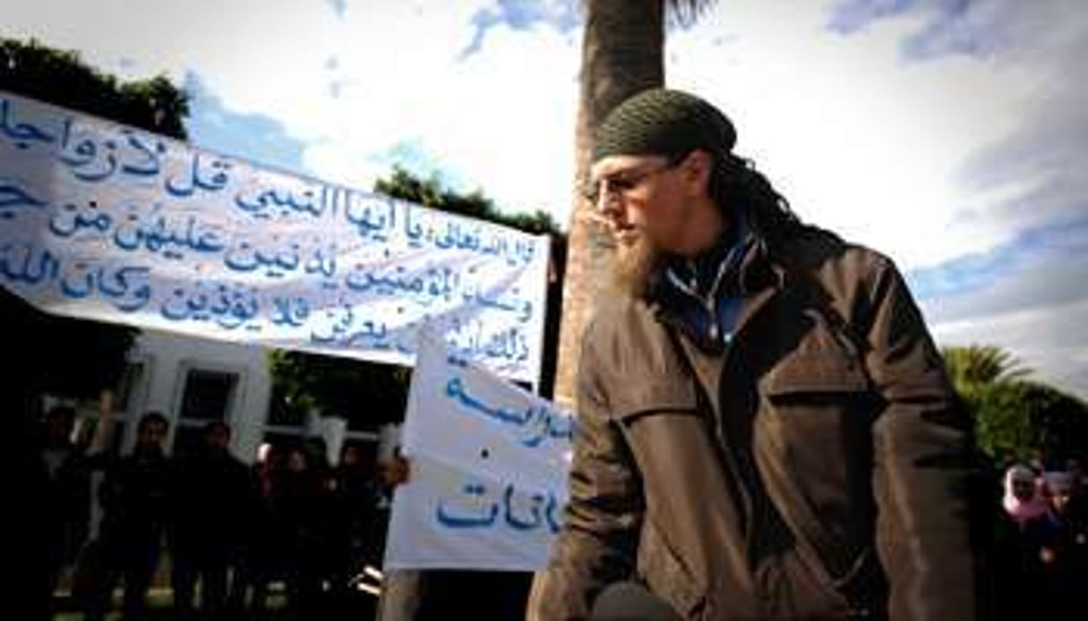 Mohamed Bakhti, leader salafiste. © Aude Osnowycz