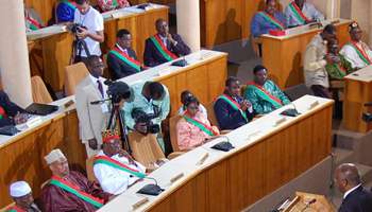 Le parlement burkinabè. © AFP