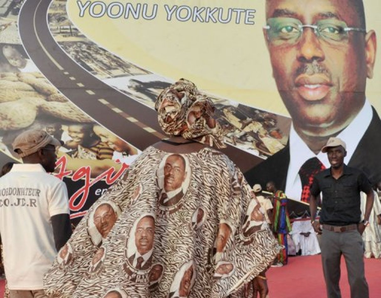 Présidentielle au Sénégal: Fatick, fief de Macky Sall, crie déjà victoire © AFP