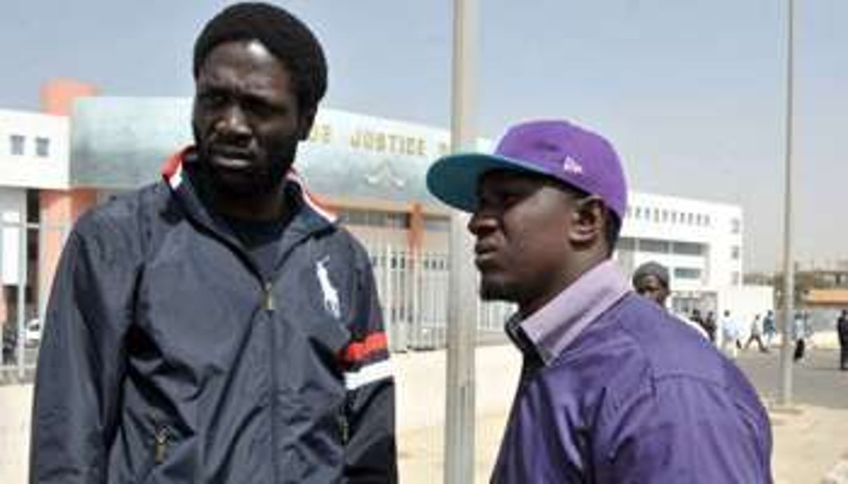 Simon et Kilifeu font partie des condamnés pour participation à une « manifestation illégale ». © AFP