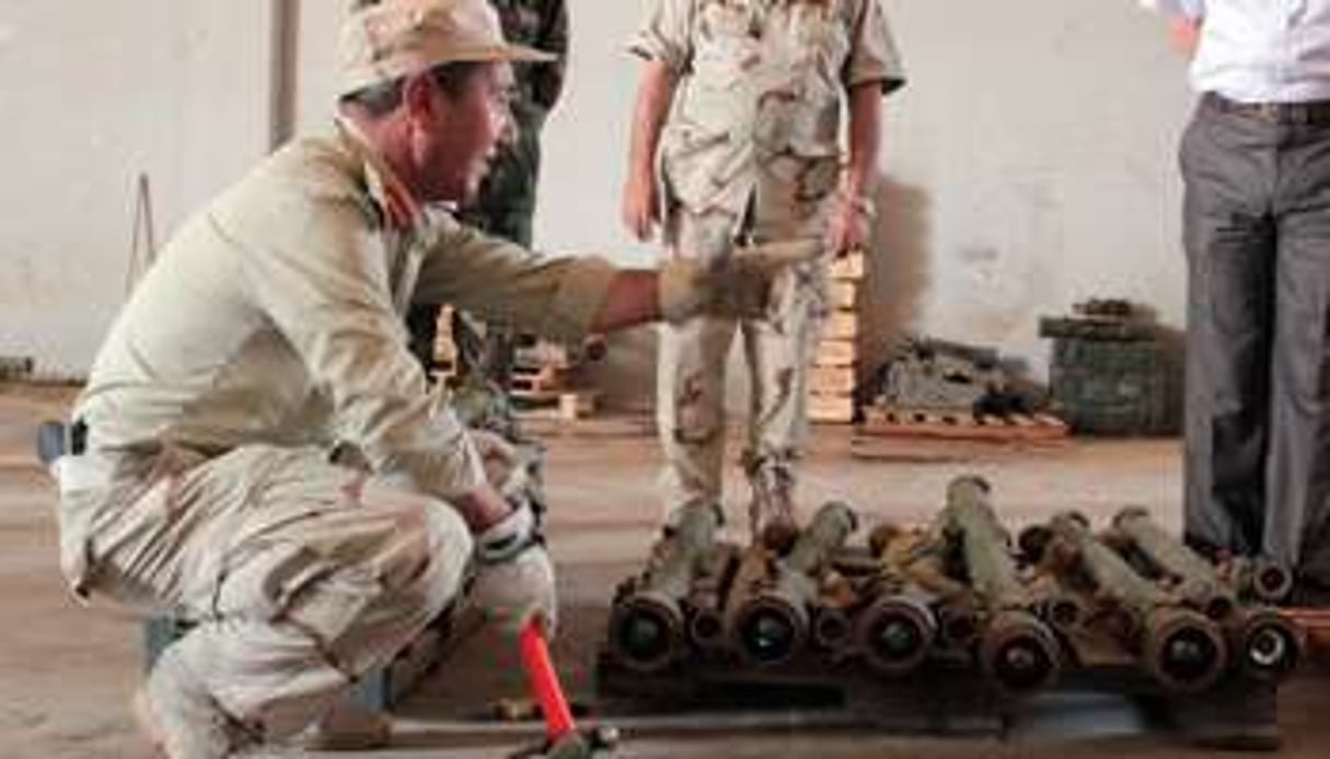 Depuis la chute de Kaddafi, la Libye doit faire face à une intensification du trafic d’armes. © AFP