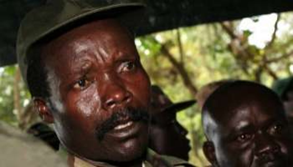 Joseph Kony, le 12 novembre 2006 au Soudan. © AFP