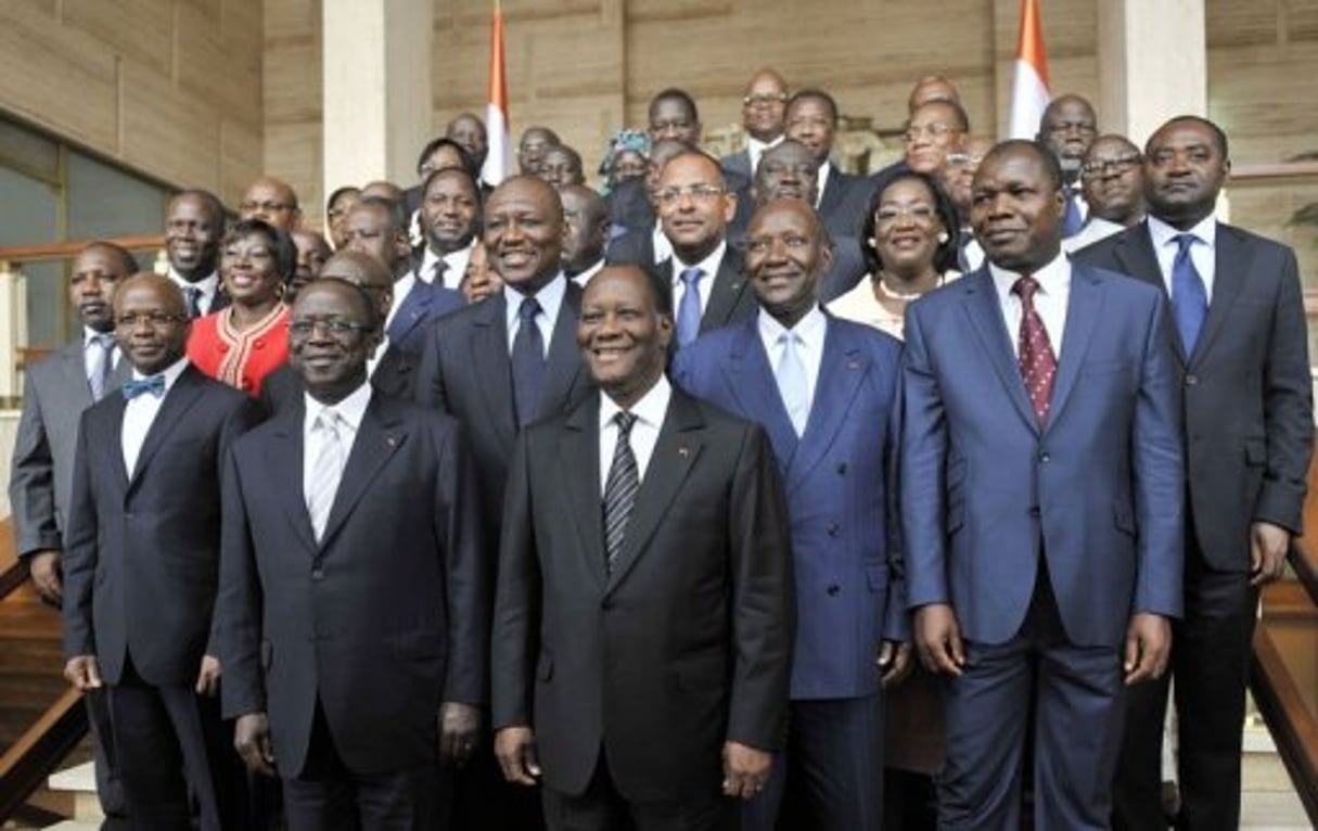 Côte d’Ivoire: objectif « décollage » économique, dit Ouattara à ses ministres © AFP