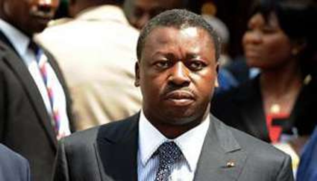 Faure Gnassingbé a dû manoeuvrer pour ne pas être éclaboussé par l’affaire de torture. © AFP