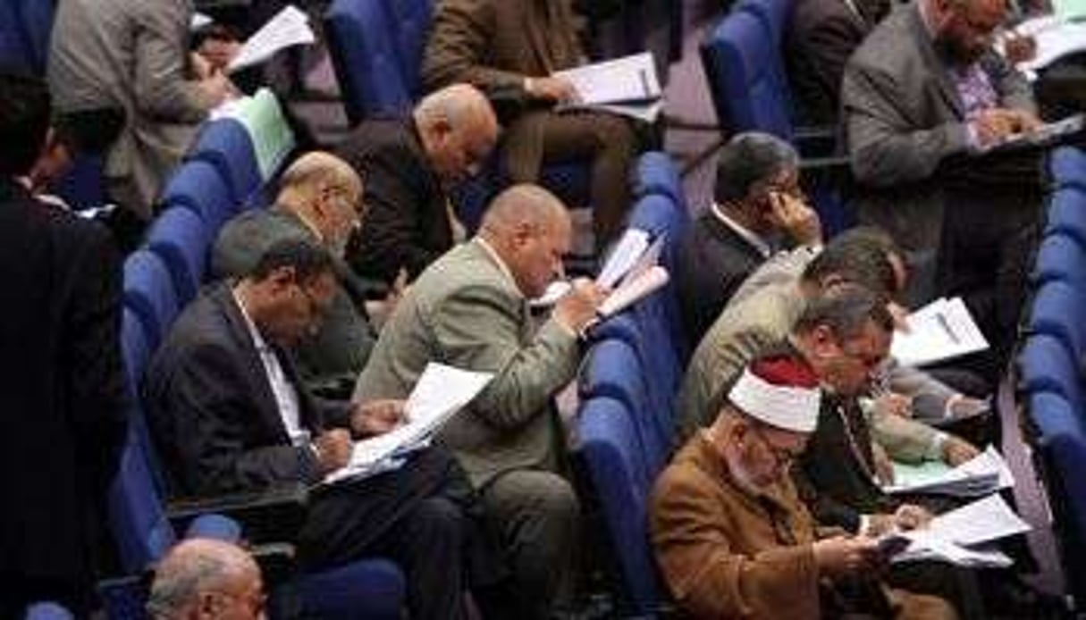 Des parlementaires égyptiens le 24 mars 2012 au Caire. © AFP