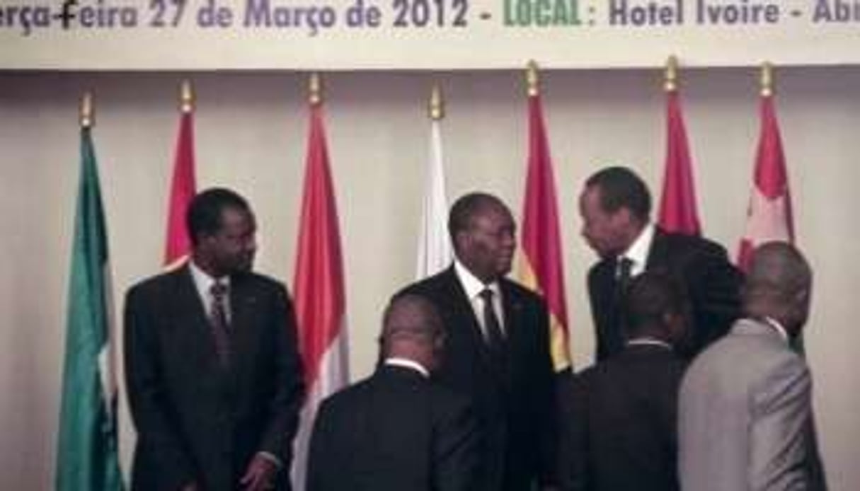Ouattara a été obligé de faire demi-tour alors qu’il était dans l’espace aérien du Mali. © AFP
