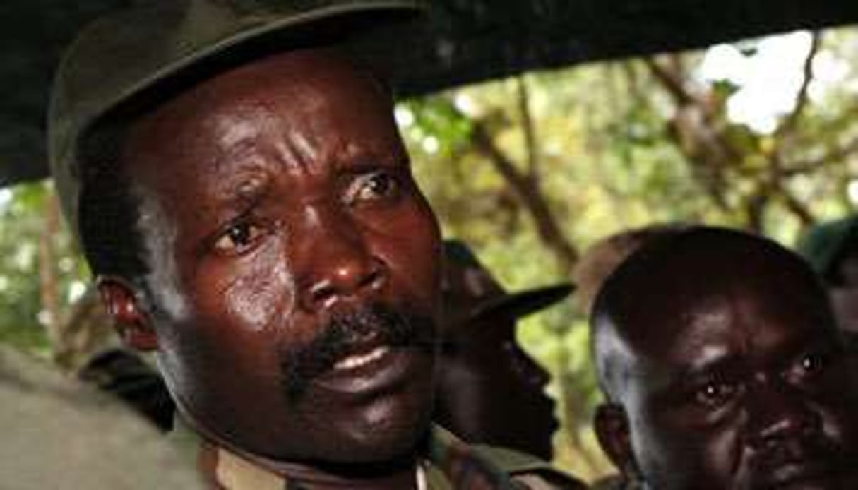 Le chef de l’Armée de résistance du Seigneur (LRA) Joseph Kony , le 12 novembre 2006. © AFP