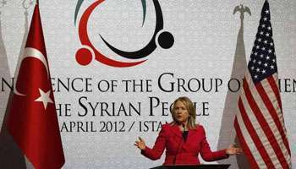 La conférence des Amis de la Syrie s’est réunie dimanche 1er avril à Istanbul. © Reuters