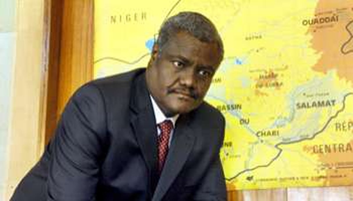 Moussa Faki Mahamat est nordiste et d’ethnie zaghawa, comme le chef de l’État tchadien. © Abdoulaye Barry pour J.A.