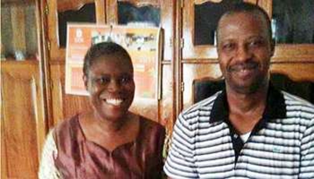 Simone Gbagbo (g.), l’épouse de l’ex-président ivoirien, est détenue à Odienné. © DR