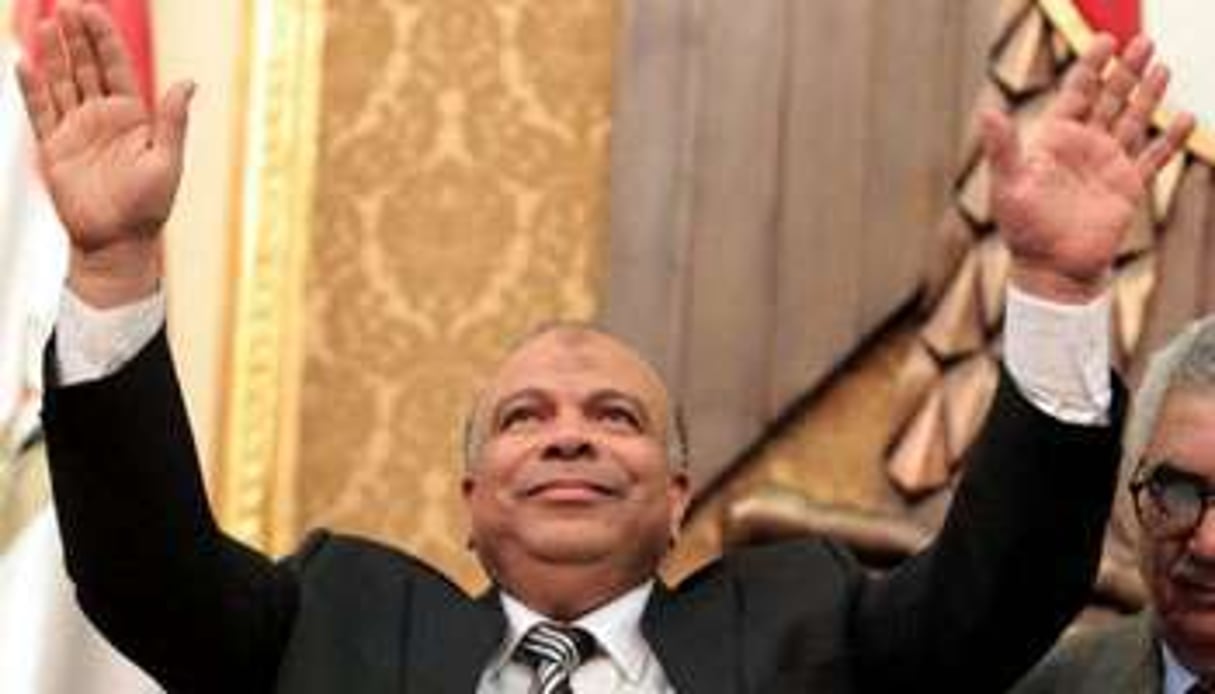 Saad al-Katatni, qui préside la Commission constituante, est aussi un membre des Frères musulmans. © AFP