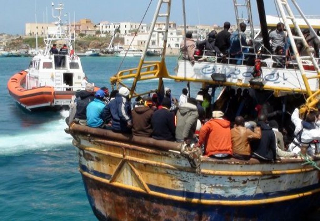 La marine française mise en cause après la mort de migrants en Méditerranée © AFP