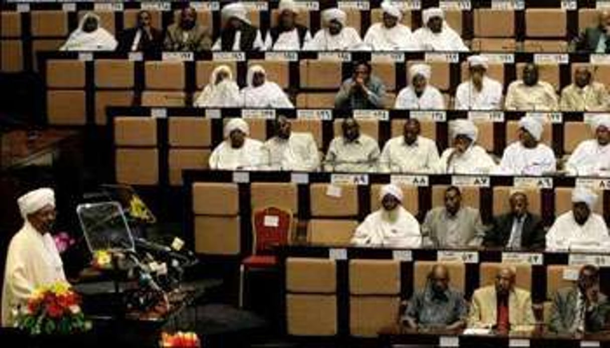 Le parlement soudanais a suspendu les négociations de paix avec son le Sud Soudan. © Ashraf Shazly/AFP