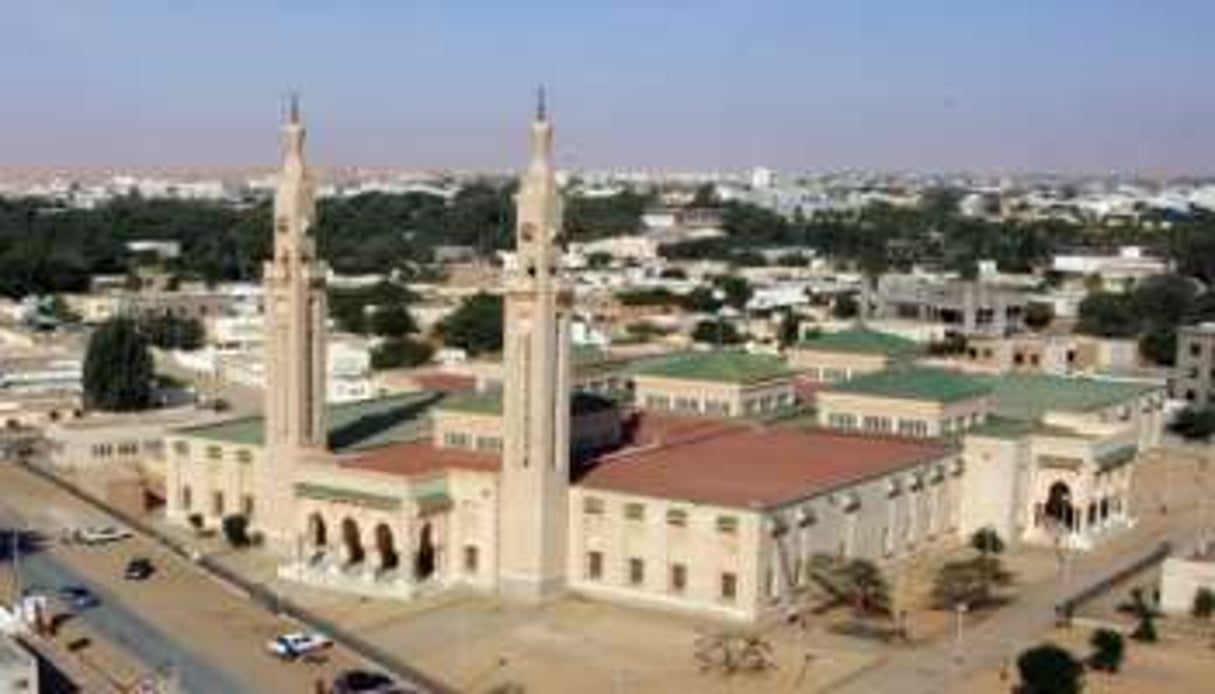 La mosquée centrale de Nouakchott, le 7 février 2008. © AFP