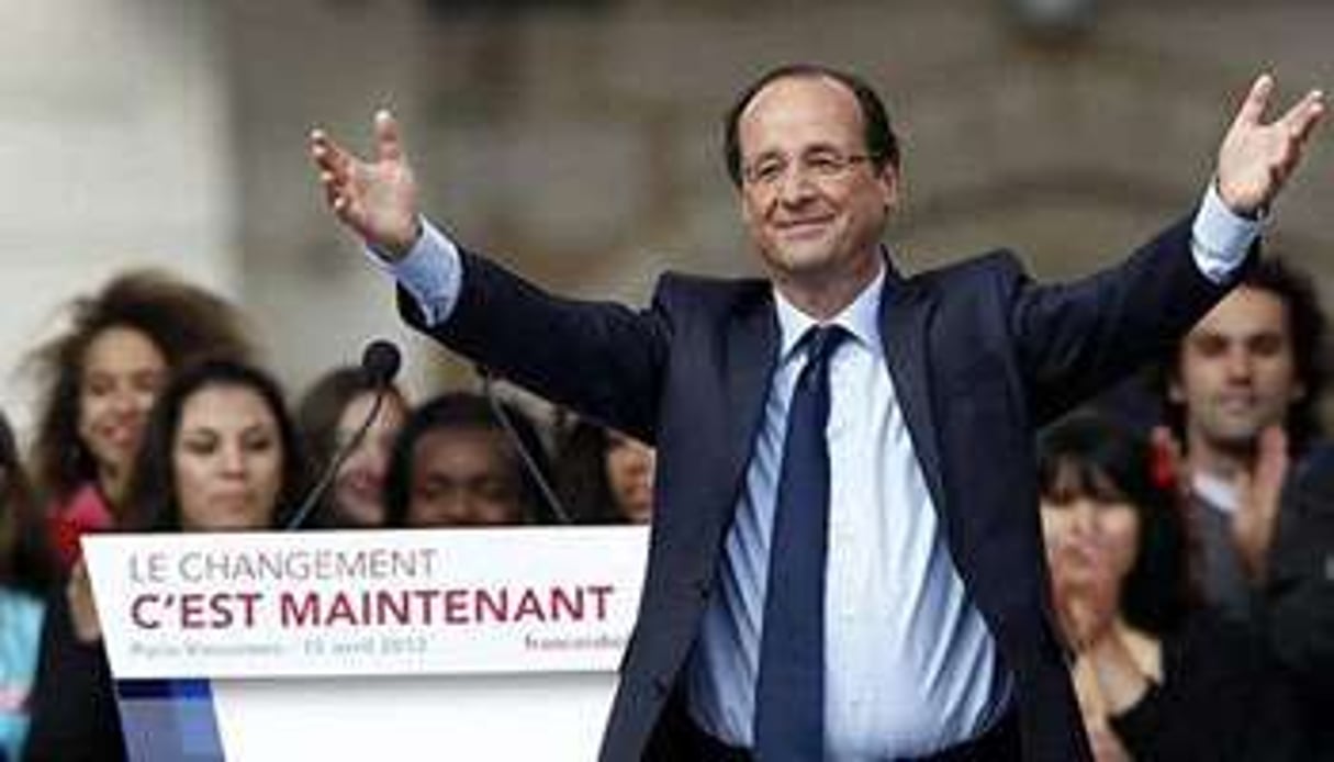 François Hollande cherche à donner de lui-même l’image d’un homme neuf. © AFP