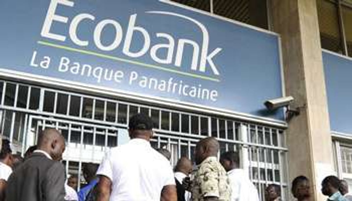 Ecobank est présent dans 32 pays d’Afrique subsaharienne. © AFP