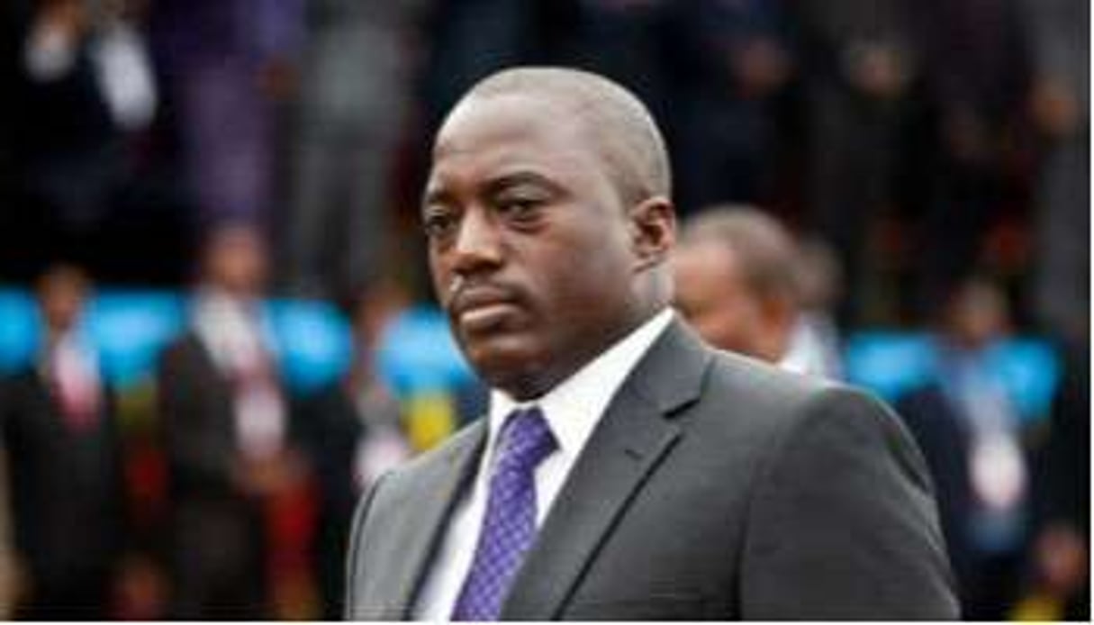 Le président de la RDC, Joseph Kabila, le 20 décembre 2011 à Kinshasa. © AFP