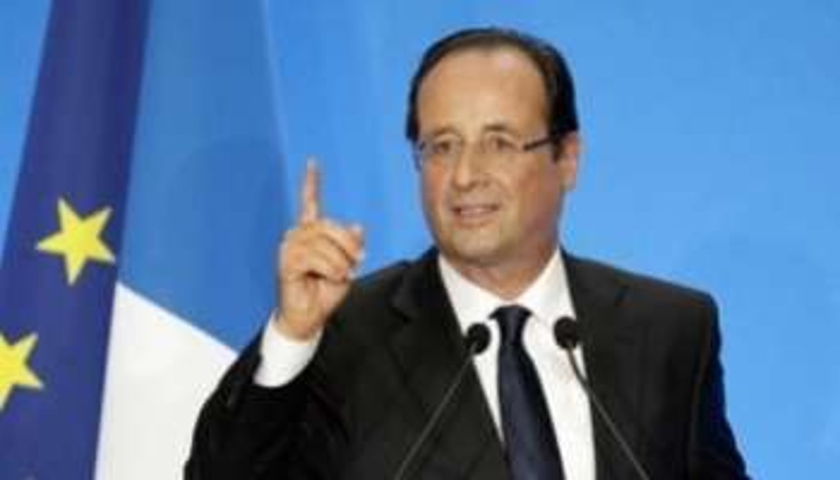 S’il est élu, le candidat socialiste saura-t-il rompre avec la Françafrique. © Patrick Kovarik/AFP