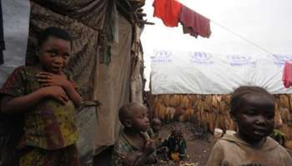 Fin mars, la province Sud-Kivu comptait 856.162 déplacés. © AFP