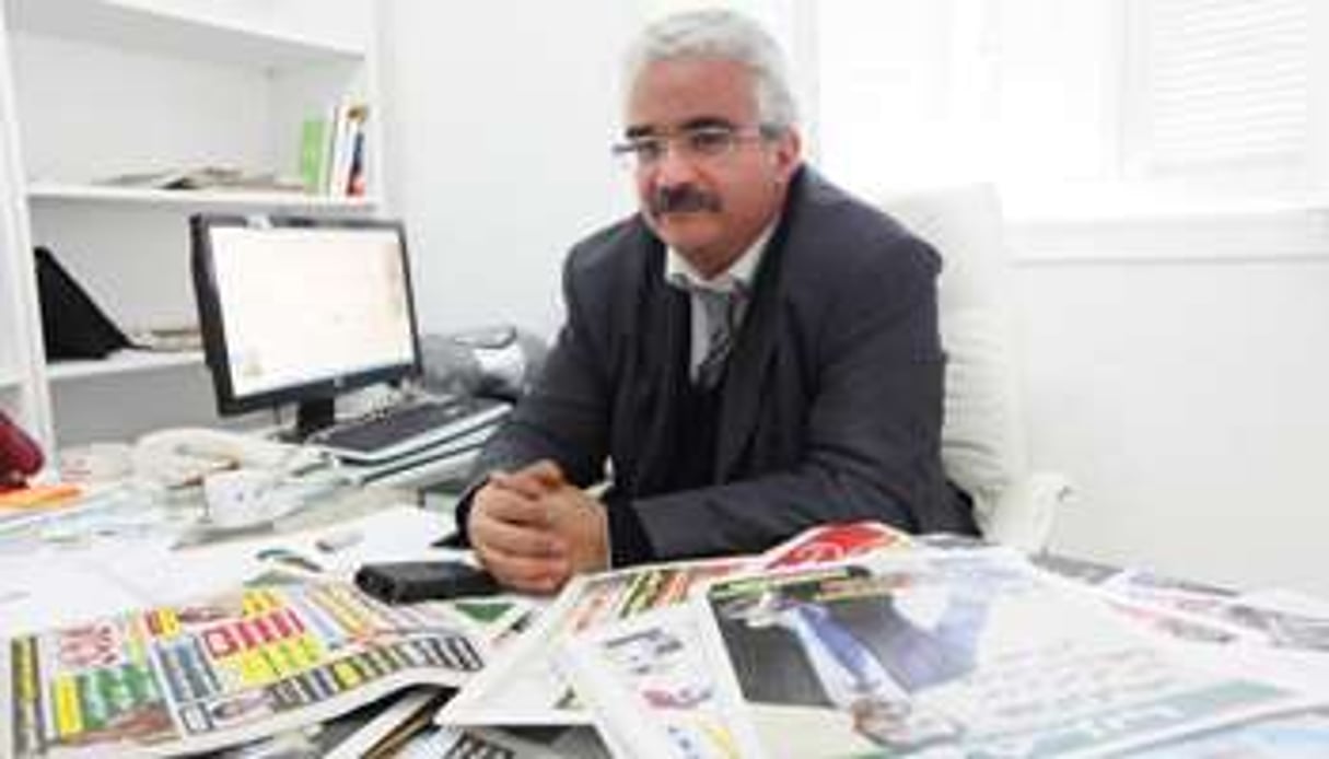 Zyed Krichen, directeur de la rédaction du Maghreb. © Ons Abid pour J.A.
