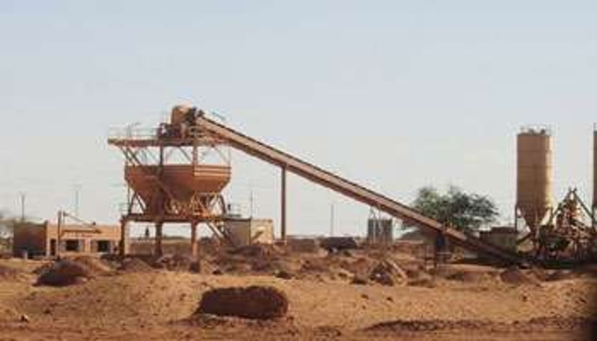 Une mine d’uraniul au Niger. © AFP