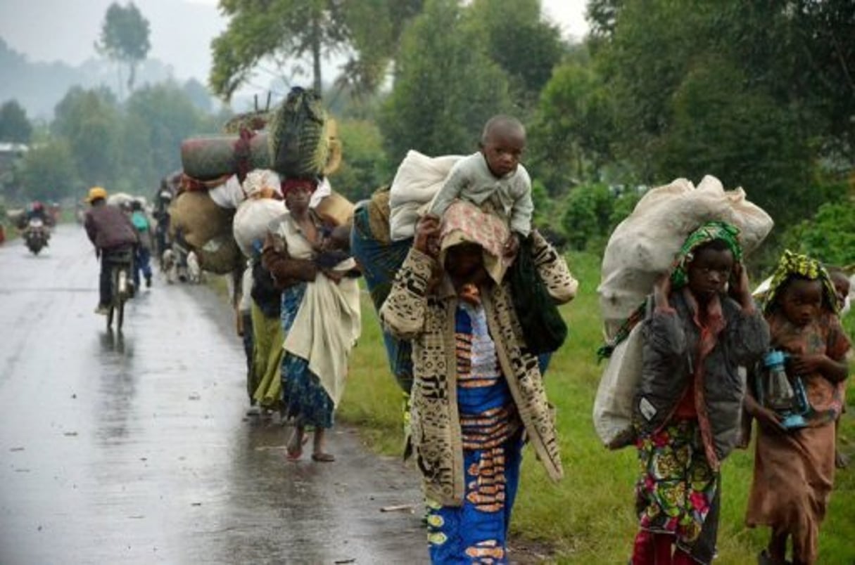 Combats en RDC: plus de 10.000 Congolais fuient au Rwanda et en Ouganda