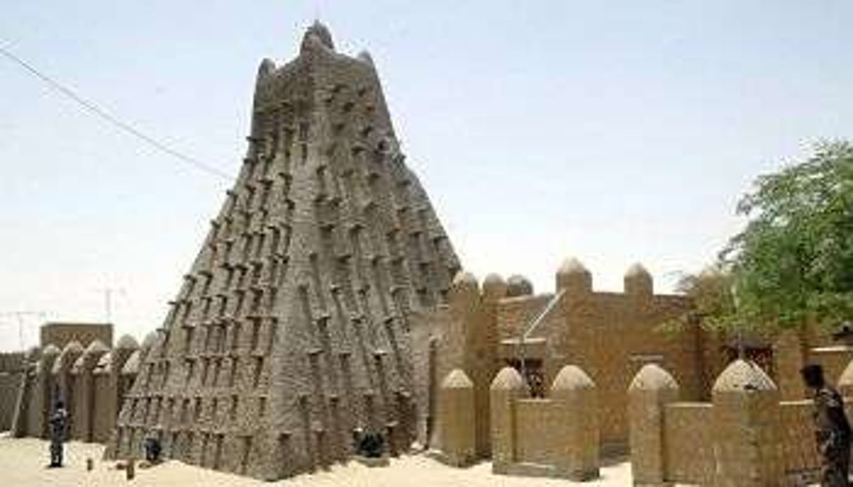 Une mosquée à Tombouctou, en 2010. © AFP