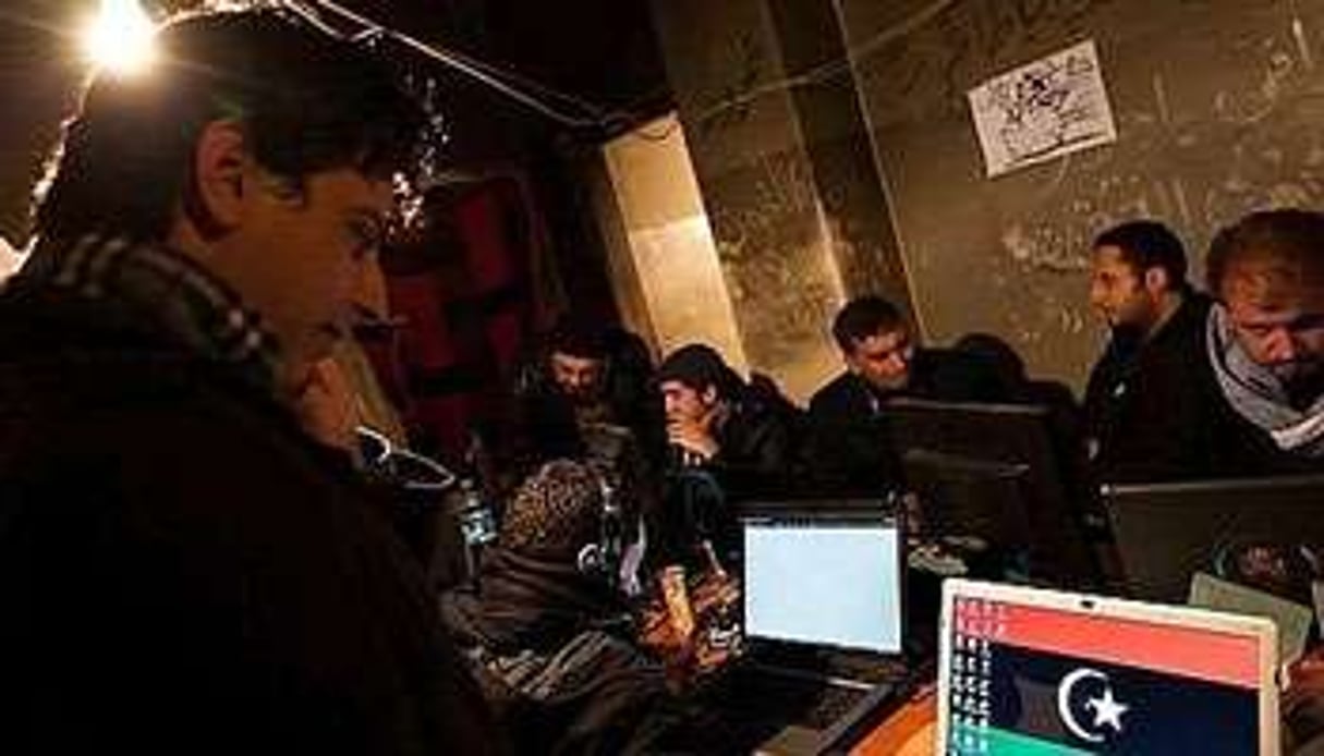 Durant la révolution, il était difficile pour les hackers libyens de contourner la censure. © AFP