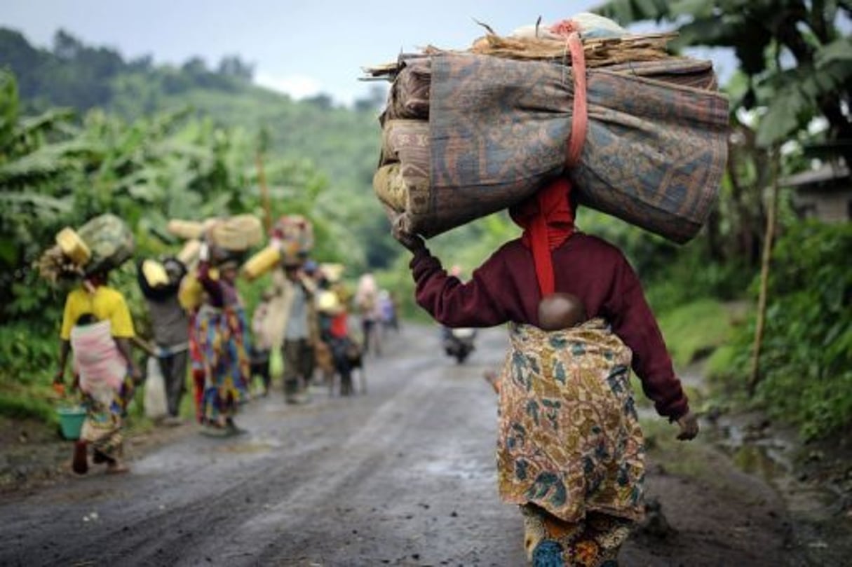 Combats en RDC: des milliers de réfugiés congolais fuient vers l’Ouganda