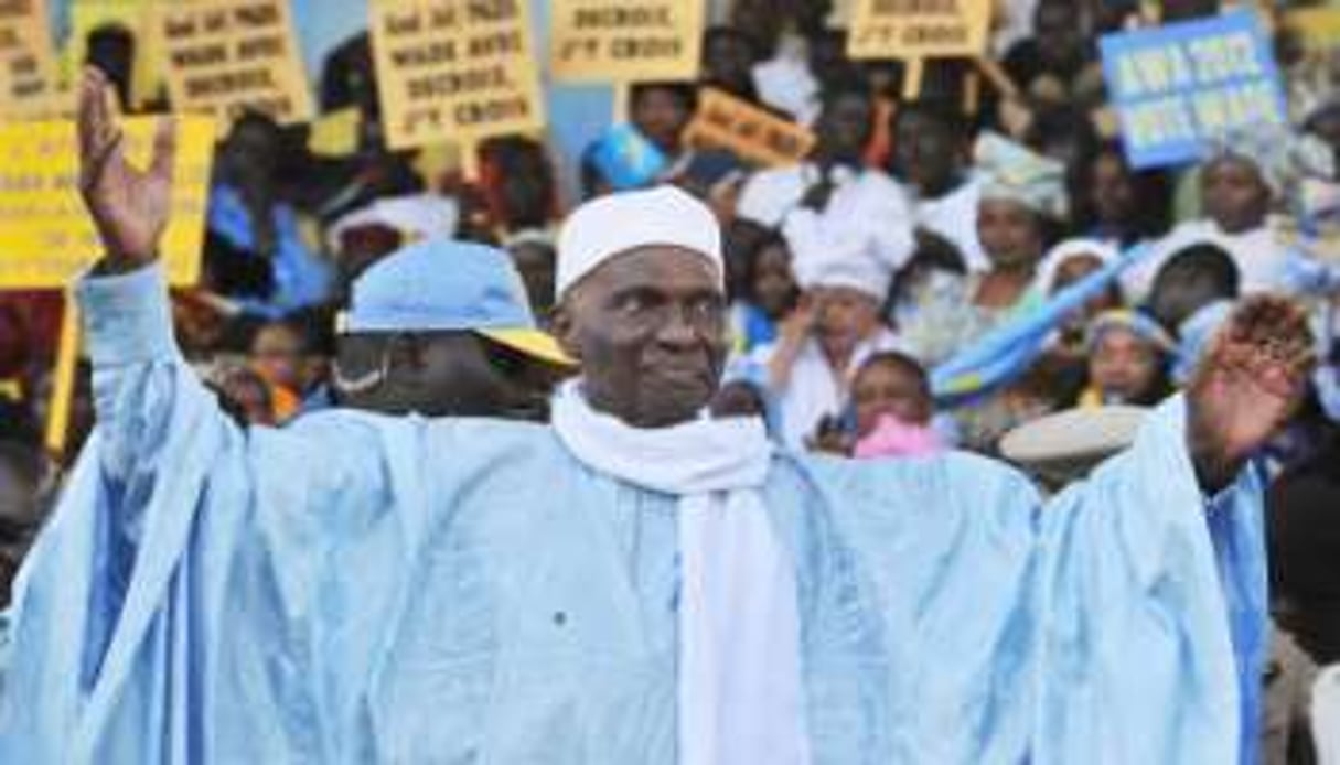 Abdoulaye Wade ex-président du Sénégal. © Issouf Sanogo pour AFP