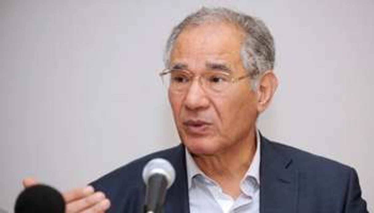 Le président d’honneur de la Ligue tunisienne de la défense des droits de l’Homme, Mokhtar Trifi. © AFP